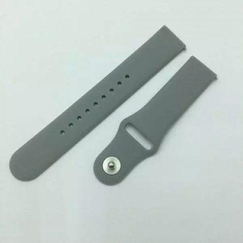 ProducentTymczasowy Pasek do smartwatcha pasek uniwersalny Everyday do 22mm szary/gray C-12 ProducentTymczasowy Pasek do smartwatcha pasek uniwersalny Everyday do 22mm szary/gray C-12