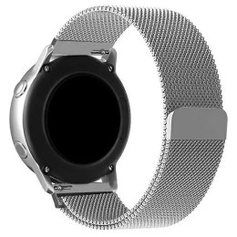 ProducentTymczasowy Pasek do smartwatcha pasek uniwersalny Fancy do 22mm srebrny/silver