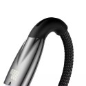 Ringke Baseus Glimmer Series kabel do szybkiego ładowania USB-A - USB-C 100W 480Mb/s 1m czarny