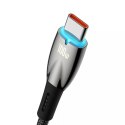 Ringke Baseus Glimmer Series kabel do szybkiego ładowania USB-A - USB-C 100W 480Mb/s 1m czarny