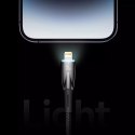 Ringke Baseus Glimmer Series kabel do szybkiego ładowania USB-A - USB-C 100W 480Mb/s 1m czarny