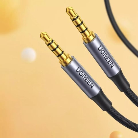 UGreen Kabel UGREEN przewód AUX mini jack 3.5mm - mini jack 3,5mm 3m czarny (AV183) UGreen Kabel UGREEN przewód AUX mini jack 3.5mm - mini jack 3,5mm 3m czarny (AV183)