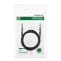 UGreen Kabel UGREEN przewód AUX mini jack 3.5mm - mini jack 3,5mm 3m czarny (AV183)
