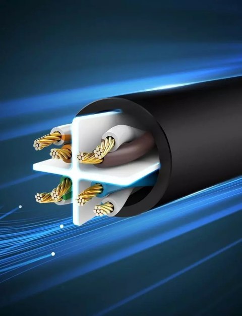 UGreen Kabel UGREEN przewód internetowy sieciowy Ethernet patchcord RJ45 Cat 6 UTP 1000Mbps 20m czarny (20166) UGreen Kabel UGREEN przewód internetowy sieciowy Ethernet patchcord RJ45 Cat 6 UTP 1000Mbps 20m czarny (20166)