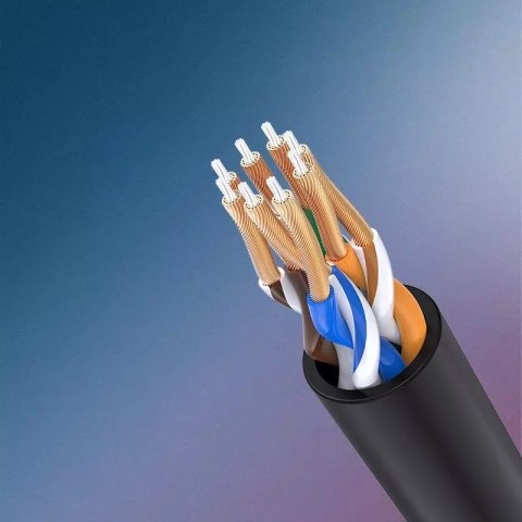 UGreen Kabel UGREENprzewód internetowy sieciowy Ethernet patchcord RJ45 Cat 6A UTP 1000Mbps 5 m czarny (70654) UGreen Kabel UGREENprzewód internetowy sieciowy Ethernet patchcord RJ45 Cat 6A UTP 1000Mbps 5 m czarny (70654)