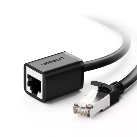 UGreen Przedłużacz UGREEN kabel internetowy Ethernet RJ45 Cat 6 FTP 1000 Mbps 2 m czarny (NW112 11281) UGreen Przedłużacz UGREEN kabel internetowy Ethernet RJ45 Cat 6 FTP 1000 Mbps 2 m czarny (NW112 11281)