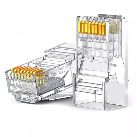 UGreen Wtyczka UGREEN złączka końcówka RJ45 8P8C Cat 6 przezroczysty (50961) UGreen Wtyczka UGREEN złączka końcówka RJ45 8P8C Cat 6 przezroczysty (50961)