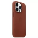 Apple Etui Apple MPPQ3ZM/A do iPhone 14 Pro Max 6,7"Leather Case MagSafe umbra/umber