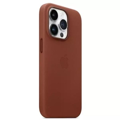 Apple Etui Apple MPPQ3ZM/A do iPhone 14 Pro Max 6,7"Leather Case MagSafe umbra/umber Apple Etui Apple MPPQ3ZM/A do iPhone 14 Pro Max 6,7"Leather Case MagSafe umbra/umber