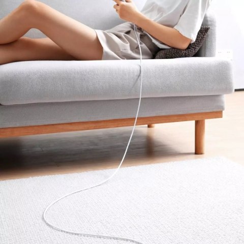 Baseus Baseus Superior Series kabel SUPERVOOC USB-A do USB-C 65W 2m biały Baseus Baseus Superior Series kabel SUPERVOOC USB-A do USB-C 65W 2m biały
