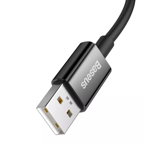 Baseus Baseus Superior Series kabel SUPERVOOC USB-A do USB-C 65W 2m czarny Baseus Baseus Superior Series kabel SUPERVOOC USB-A do USB-C 65W 2m czarny