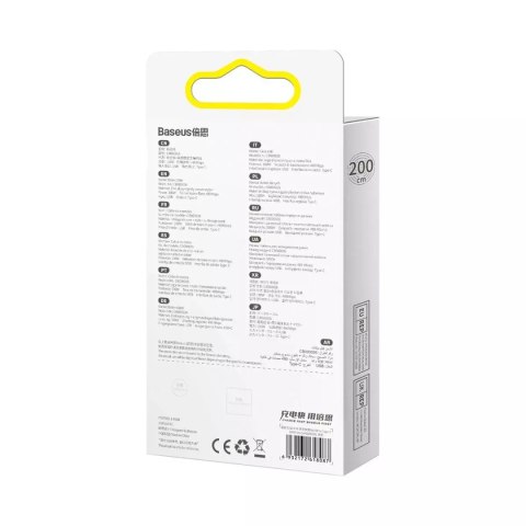 Baseus Baseus Tungsten Gold kabel USB-A - USB-C 480Mb/s 100W 1m czarny (CAWJ000001) Baseus Baseus Tungsten Gold kabel USB-A - USB-C 480Mb/s 100W 1m czarny (CAWJ000001)