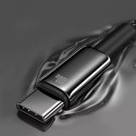 Baseus Baseus Tungsten Gold kabel USB-A - USB-C 480Mb/s 100W 1m czarny (CAWJ000001)