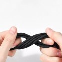 Baseus Baseus Tungsten Gold kabel USB-A - USB-C 480Mb/s 100W 1m czarny (CAWJ000001)