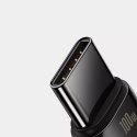 Baseus Baseus Tungsten Gold kabel USB-A - USB-C 480Mb/s 100W 1m czarny (CAWJ000001)