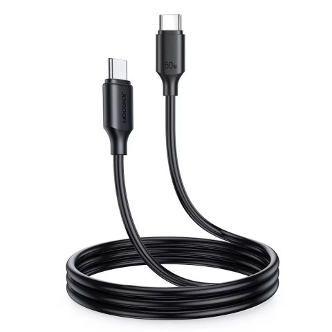 Joyroom Joyroom kabel USB-C - USB-C 480Mb/s 60W 1m czarny (S-CC060A9) Joyroom Joyroom kabel USB-C - USB-C 480Mb/s 60W 1m czarny (S-CC060A9)