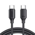 Joyroom Joyroom kabel USB-C - USB-C 480Mb/s 60W 1m czarny (S-CC060A9)