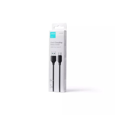 Joyroom Joyroom kabel do ładowania / transmisji danych USB - USB Typ C 3A 2m czarny (S-UC027A9) Joyroom Joyroom kabel do ładowania / transmisji danych USB - USB Typ C 3A 2m czarny (S-UC027A9)