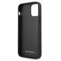 Mercedes Etui Mercedes MEHCP12LPSQBK do iPhone 12 Pro Max 6,7" czarny/black hardcase Leather Stars Pattern