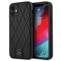 Mercedes Etui Mercedes MEHCP12SMULBK do iPhone 12 mini 5,4" czarny/black hardcase Wave Line