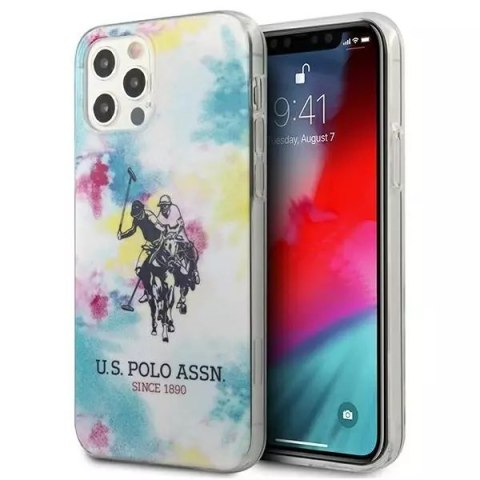U.S. Polo Etui na telefon US Polo USHCP12LPCUSML do Apple iPhone 12 Pro Max multicolor Tie & Dye Collection