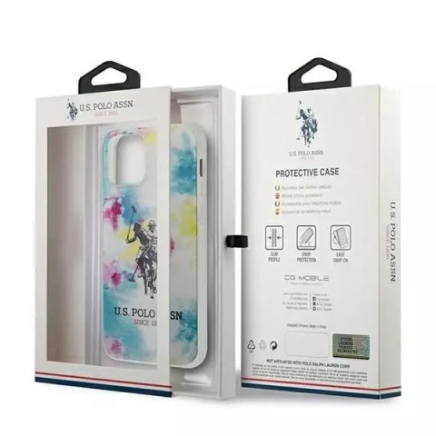 U.S. Polo Etui na telefon US Polo USHCP12LPCUSML do Apple iPhone 12 Pro Max multicolor Tie & Dye Collection U.S. Polo Etui na telefon US Polo USHCP12LPCUSML do Apple iPhone 12 Pro Max multicolor Tie & Dye Collection