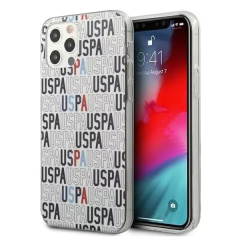 U.S. Polo Etui na telefon US Polo USHCP12LPCUSPA6 do Apple iPhone 12 Pro Max biały/white Logo Mania Collection U.S. Polo Etui na telefon US Polo USHCP12LPCUSPA6 do Apple iPhone 12 Pro Max biały/white Logo Mania Collection