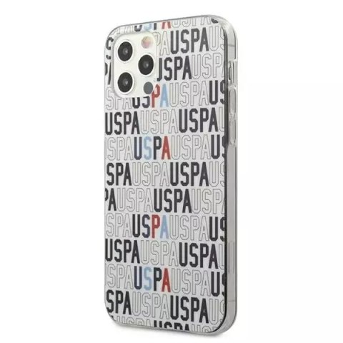 U.S. Polo Etui na telefon US Polo USHCP12LPCUSPA6 do Apple iPhone 12 Pro Max biały/white Logo Mania Collection U.S. Polo Etui na telefon US Polo USHCP12LPCUSPA6 do Apple iPhone 12 Pro Max biały/white Logo Mania Collection