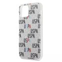 U.S. Polo Etui na telefon US Polo USHCP12LPCUSPA6 do Apple iPhone 12 Pro Max biały/white Logo Mania Collection