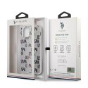 U.S. Polo Etui na telefon US Polo USHCP12LPCUSPA6 do Apple iPhone 12 Pro Max biały/white Logo Mania Collection