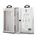 U.S. Polo Etui na telefon US Polo USHCP12LPCUSSWH do Apple iPhone 12 Pro Max biały/white Tricolor Collection