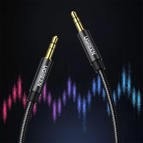 UGreen Kabel UGREEN audio 2 x mini jack 3,5mm 2m czarny (50363 AV112) UGreen Kabel UGREEN audio 2 x mini jack 3,5mm 2m czarny (50363 AV112)