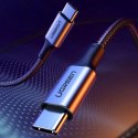 UGreen Ugreen kabel przewód USB Typ C - USB Typ C Power Delivery 100W Quick Charge FCP 5A 3m szary (90120 US316)