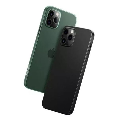 Usams Etui Gentle do iPhone 12 mini 5,4" USAMSIP12QR03 (US-BH608) zielony/transparent green Usams Etui Gentle do iPhone 12 mini 5,4" USAMSIP12QR03 (US-BH608) zielony/transparent green