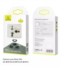 Usams Osłona aparatów USAMS Camera Lens Glass do iPhone 11 Pro metal ringr BH571JTT03 (US-BH571) srebrny/silve
