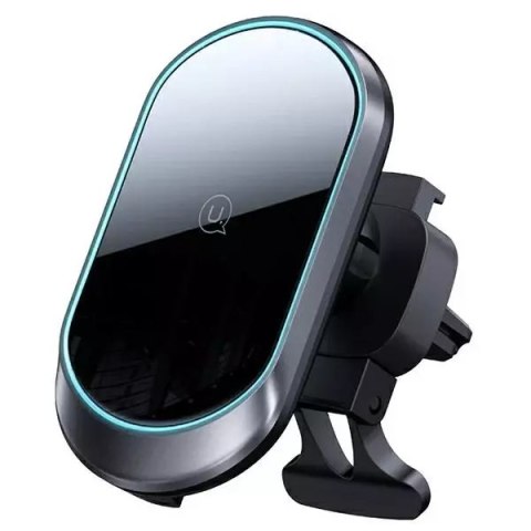 Usams Uchwyt samochodowy do telefonu indukcyjny USAMS Magnetyczny Wireless Charging 15W do kratki went. CD182ZJ01 (US-CD182) czarny/bl Usams Uchwyt samochodowy do telefonu indukcyjny USAMS Magnetyczny Wireless Charging 15W do kratki went. CD182ZJ01 (US-CD182) czarny/bl