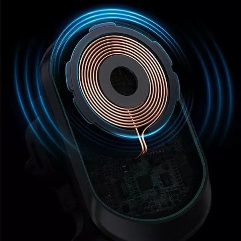 Usams Uchwyt samochodowy do telefonu indukcyjny USAMS Magnetyczny Wireless Charging 15W do kratki went. CD182ZJ01 (US-CD182) czarny/bl Usams Uchwyt samochodowy do telefonu indukcyjny USAMS Magnetyczny Wireless Charging 15W do kratki went. CD182ZJ01 (US-CD182) czarny/bl