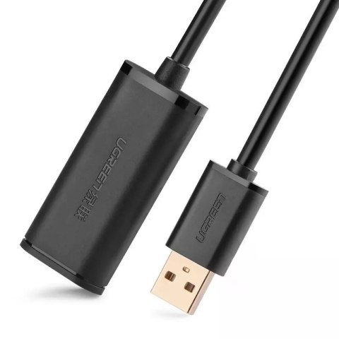 UGreen Kabel UGREEN aktywny przedłużacz USB 2.0 480 Mbps 5 m czarny (US121 10319) UGreen Kabel UGREEN aktywny przedłużacz USB 2.0 480 Mbps 5 m czarny (US121 10319)