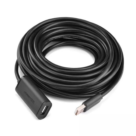 UGreen Kabel UGREEN aktywny przedłużacz USB 2.0 480 Mbps 5 m czarny (US121 10319) UGreen Kabel UGREEN aktywny przedłużacz USB 2.0 480 Mbps 5 m czarny (US121 10319)