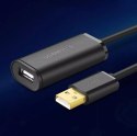 UGreen Kabel UGREEN aktywny przedłużacz USB 2.0 480 Mbps 5 m czarny (US121 10319)