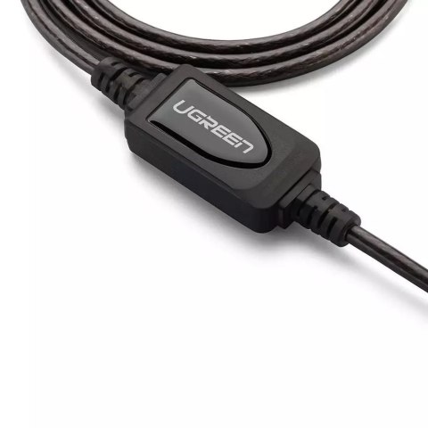 UGreen Kabel UGREEN aktywny przedłużacz USB 2.0 480 Mbps 5 m czarny (US121 10319) UGreen Kabel UGREEN aktywny przedłużacz USB 2.0 480 Mbps 5 m czarny (US121 10319)