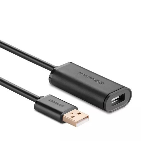 UGreen Kabel UGREEN aktywny przedłużacz USB 2.0 480 Mbps 5 m czarny (US121 10319) UGreen Kabel UGREEN aktywny przedłużacz USB 2.0 480 Mbps 5 m czarny (US121 10319)