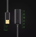 UGreen Kabel UGREEN aktywny przedłużacz USB 2.0 480 Mbps 5 m czarny (US121 10319)