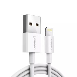 UGreen Ugreen kabel przewód USB - Lightning MFI 2m 2,4A biały (20730)