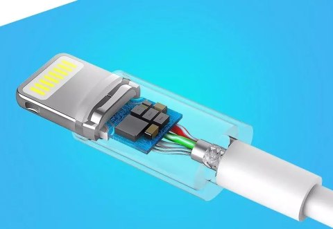 UGreen Ugreen kabel przewód USB - Lightning MFI 2m 2,4A biały (20730) UGreen Ugreen kabel przewód USB - Lightning MFI 2m 2,4A biały (20730)