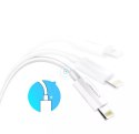 UGreen Ugreen kabel przewód USB - Lightning MFI 2m 2,4A biały (20730)