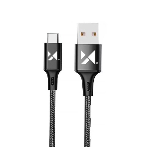 Wozinsky Wozinsky kabel USB - USB Typ C 2,4A 1m czarny (WUC-C1B) Wozinsky Wozinsky kabel USB - USB Typ C 2,4A 1m czarny (WUC-C1B)