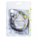 Wozinsky Wozinsky kabel USB - USB Typ C 2,4A 2m czarny(WUC-C2B)