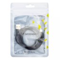 Wozinsky Wozinsky kabel przewód USB - microUSB 2,4A 1m czarny (WUC-M1B)