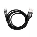 Wozinsky Wozinsky kabel przewód USB - microUSB 2,4A 1m czarny (WUC-M1B)
